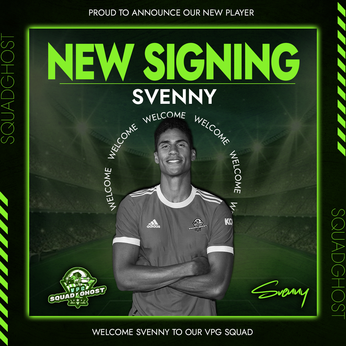 Ghost__Buddies's tweet photo. 🟢┇SQUAD GHOST ┇⚫

We are proud to announce our new Signings🖋!!💪
 
⚓┇LV-Desperado 🇳🇱
⚓┇MikeTijssen 🇳🇱
⚓┇Kingofgotham420 🇧🇪
⚓┇Svenny 🇧🇪
 
Welcome guys to our VPG Squad!💚
 
Wish you all Goodluck🍀
 
#OneTeam #OneTask #Oneforall #AllForOne https://t.co/mieVwgrD2z