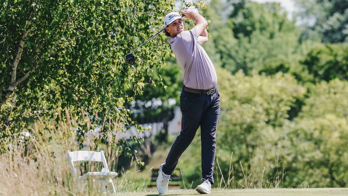 ESInvite's tweet photo. The man to beat. ⁣
⁣
@TraceCrowe's 6️⃣ 3️⃣ has him alone atop the leaderboard heading into the final round of the 2023 #NV5Invite. https://t.co/OSGiD9AmDz