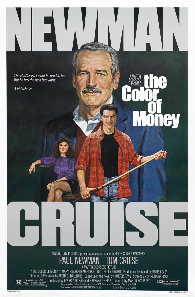 Alex_Chatman's tweet image. Watching #TheColorOfMoney (1986) @Tubi