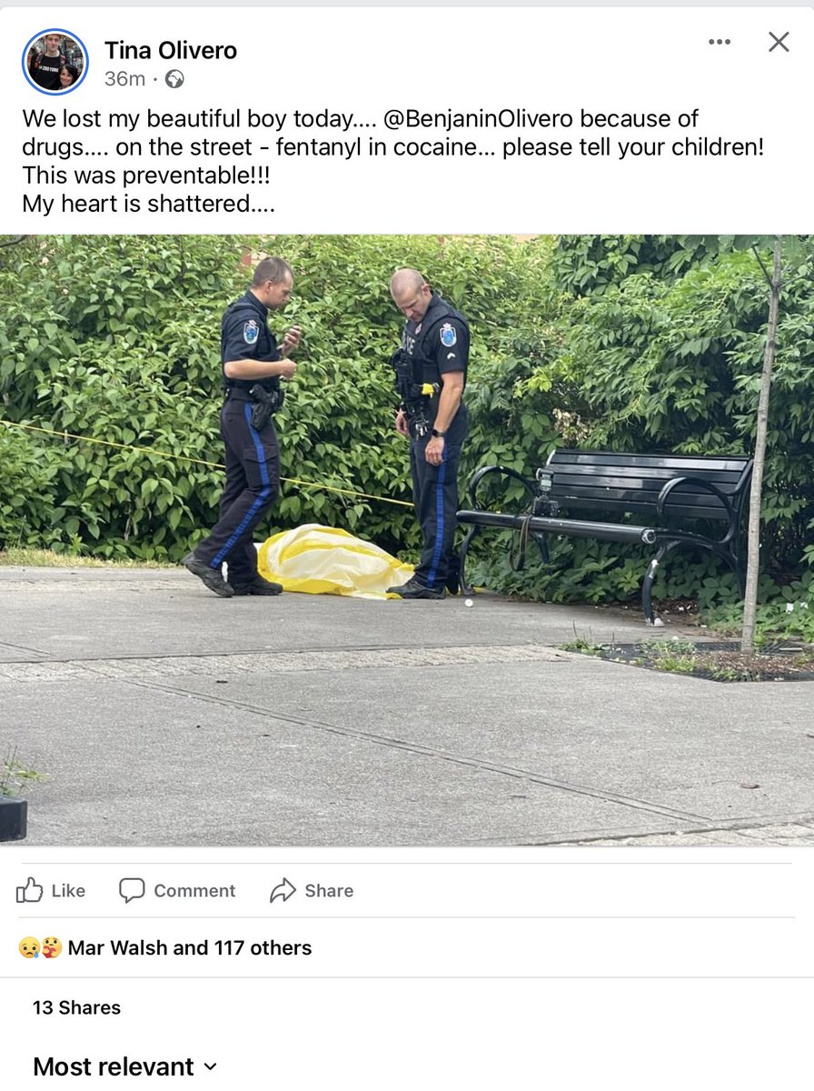 Talk to your kids - even if you don't think they'd ever use. 

A surprising # of ppl use recreationally on weekends/parties but it's not always obvious - we need to keep an eye on each other. 

It's prevalent &amp; preventable &amp; it'll take a whole community to get ahead of it 🙏♥️