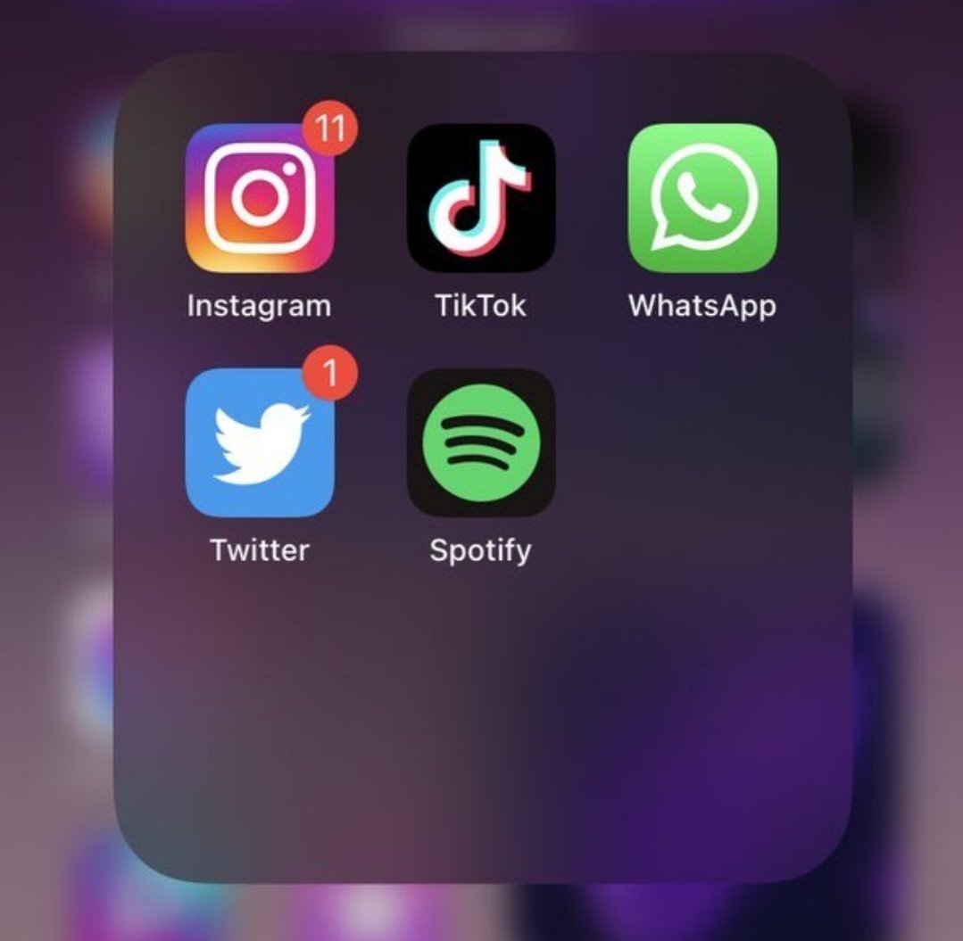 mi vida se basa en estas 5 aplicaciones: