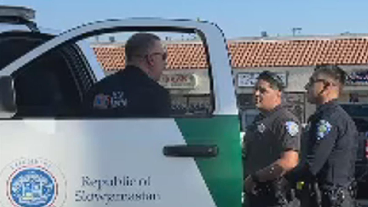 BREAKING: Chief Porder Agent Mark Corona detained by <a href="/SanBernardinoPD/">San Bernardino PD</a>. We will release an official statement along with video footage on the international incident soon.

#slowjamastan #porderbatrol #borderpatrol #police #sanbernardino <a href="/KidCorona/">Mark Corona</a> @ksnooki74