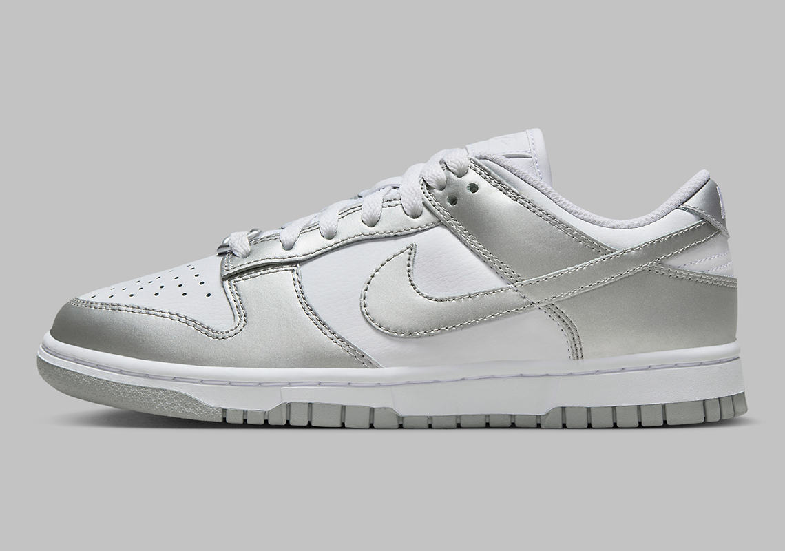 SneakerNews's tweet photo. Molten silver metals inspire this upcoming Nike Dunk Low 🛠️ https://t.co/PpdeCifsCE