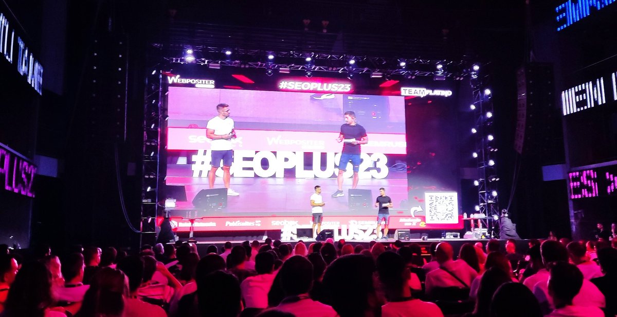 ivan_bng94's tweet photo. No podíamos faltar este año al #SEOPLUS23 🤟 https://t.co/b756BfJIH3