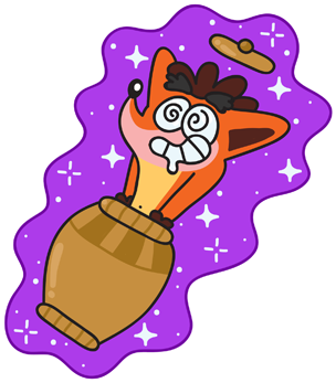 CazDiuky's tweet photo. Nice pants Crash *wink wink* 13/15
#Crashbandicoot #RIPCrashChallenge #WumpaBites https://t.co/4Vsjwyr3HX
