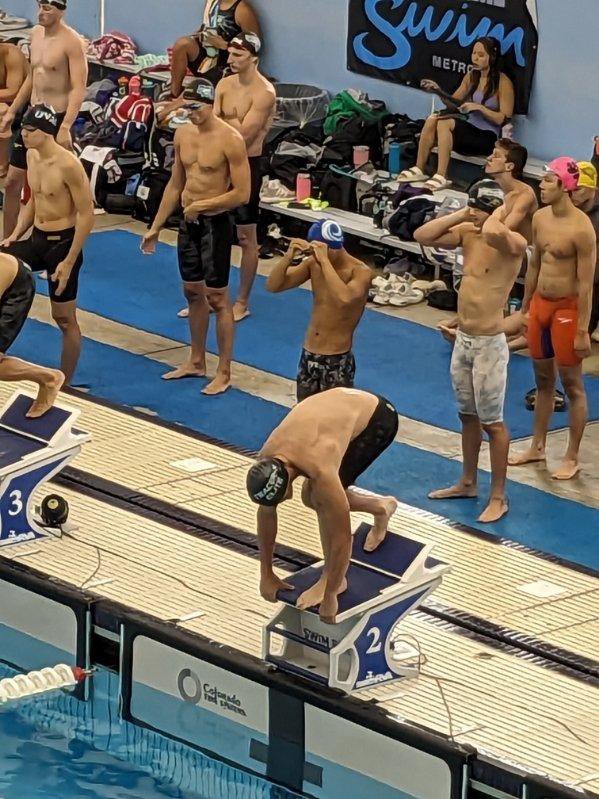 🚨TEAM RECORD ALERT🚨If you watch the livestream at Futures, don’t blink because Jeffrey Pfannenstein will be done with his 50 free by the time you open your eyes! His 23.81 was a new team record and the first SwimRVA Rapids swimmer under :24! 🔥12th place overall at Futures!!