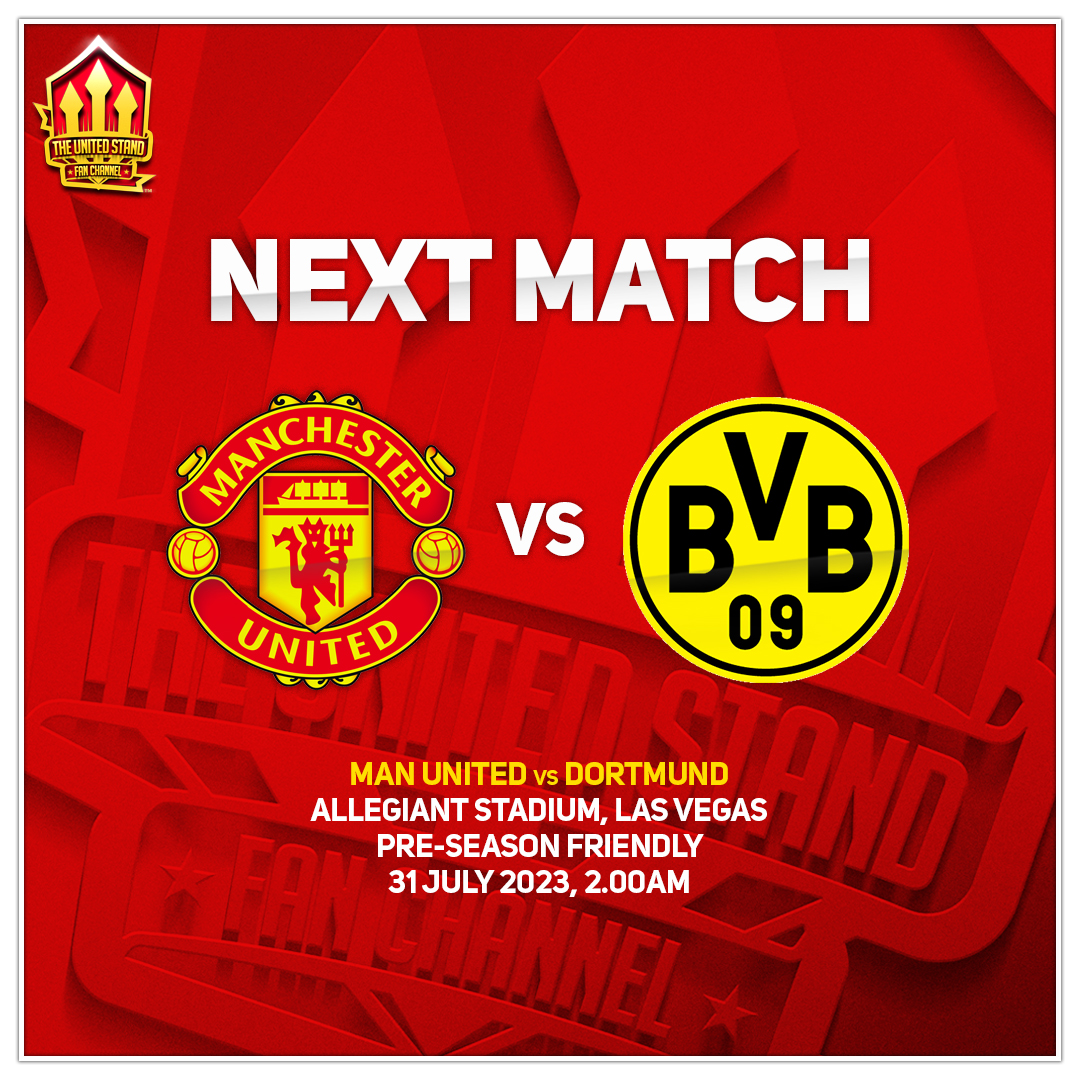 UnitedStandMUFC's tweet photo. Next Up: Dortmund in Las Vegas 🇺🇸 https://t.co/jh3fSdU6yc