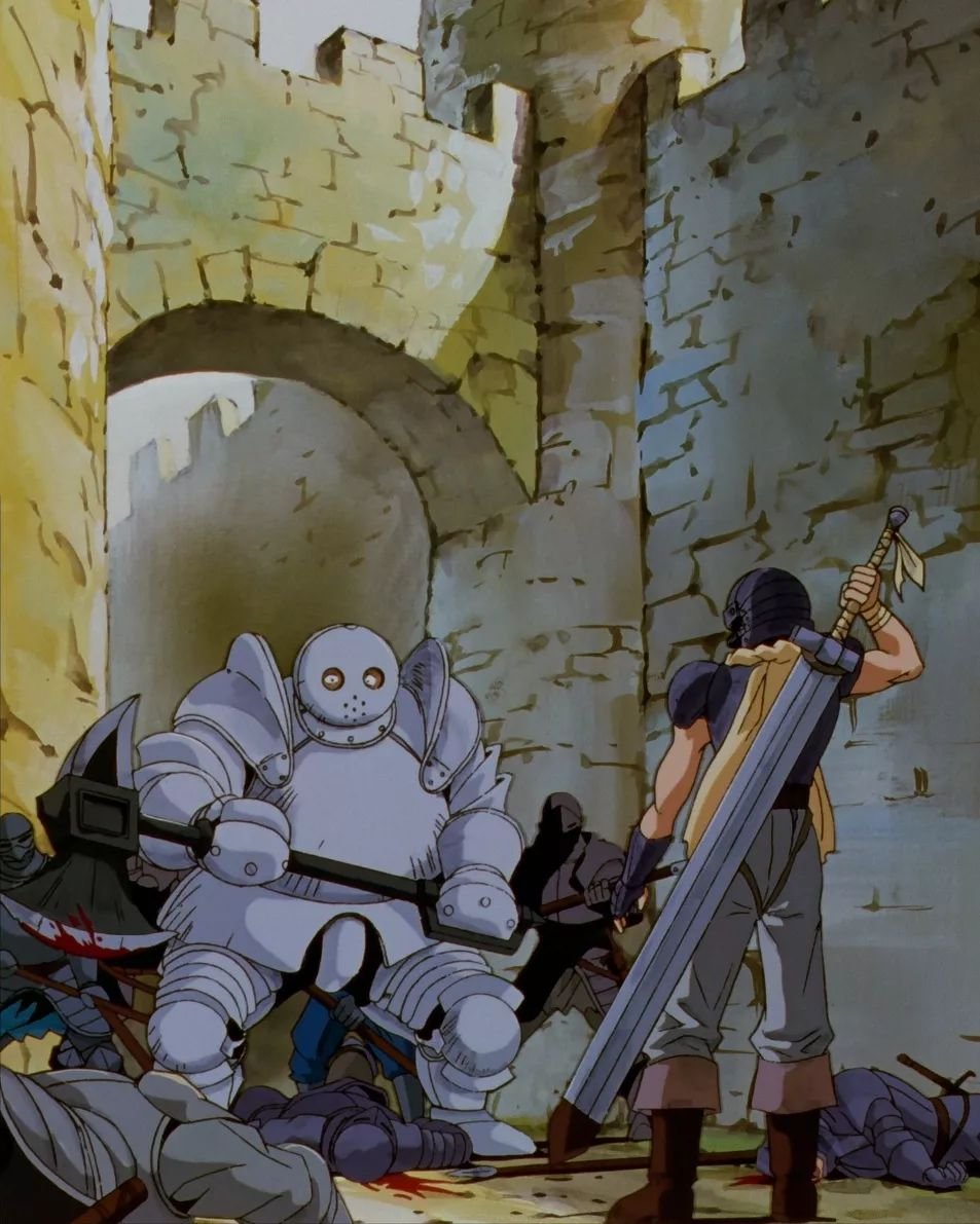 Zullie on X: Imagine Netflix announces they're adding a Dark Souls anime  to their catalog and then they reveal they just meant they got the license  for Berserk (1997).  / X