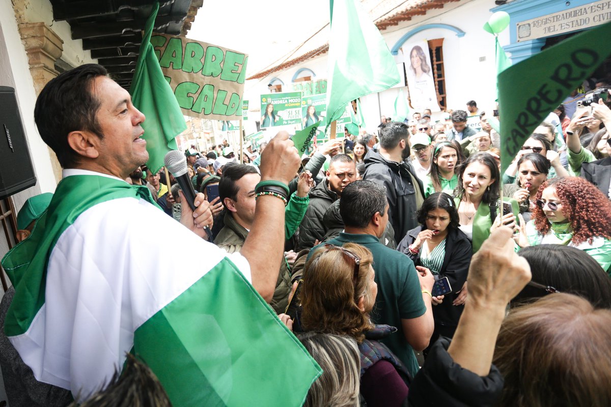 John_Carrero's tweet photo. ¡Oficialmente, soy candidato a la alcaldía de tunja! ✍🏼🌻💚

Gracias a todos los que creen en este sueño y que contribuyen con sus ideas a fortalecer una propuesta que es de todos y que nos convierte en un gran equipo. 💚🤍💚

Este camino lo construiremos entre todos. 💪🏼🌻💚 https://t.co/F0uQ2h6byO