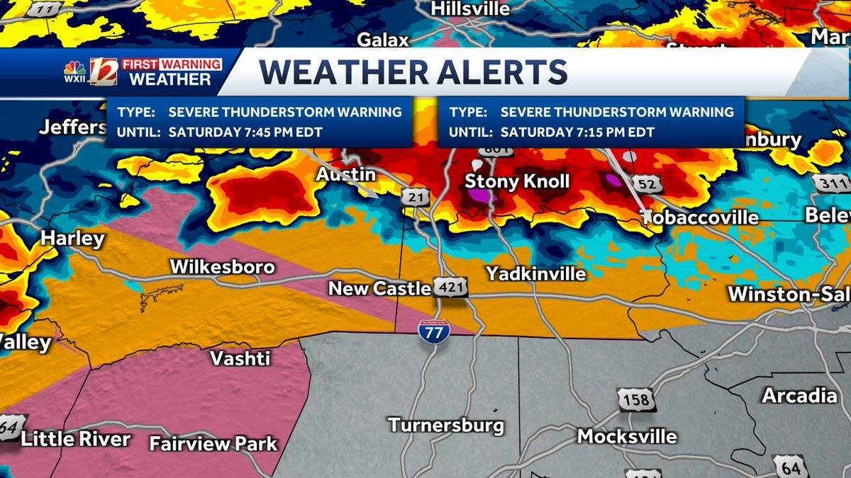 ForbushFire's tweet photo. A Severe Thunderstorm Warning has been issued. If you are in the warning zone, please head to the lowest floor of your house, away from doors and windows. Here is a look at radar when the warning was issued. For live radar, visit https://t.co/VaXGuWcZ7t https://t.co/npTjIqqIlp