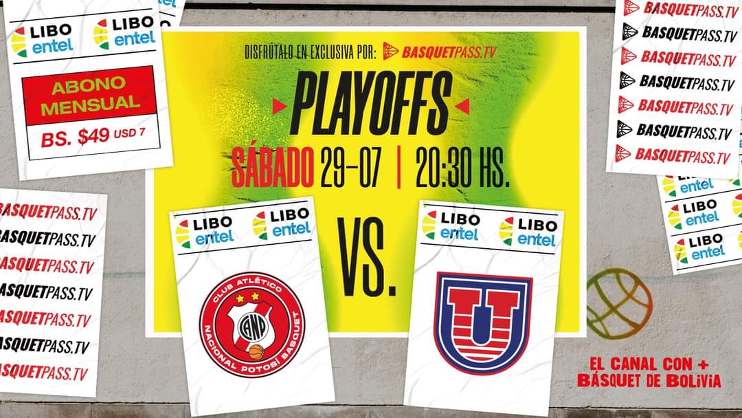 basquetpass_bo's tweet image. ⛰ ¡Tercer partido a la vista! Ambos equipos ganaron de visita y el juego decisivo se traslada a Potosí. Se define el último semifinalista

🏟 Planetario Ciudad de Potosí
💢 Nacional Potosi 🆚 Universitario
⏰ 20:30
🔗 basquetpass.tv/view/9921

#Libobasquet2023 #BasquetPass