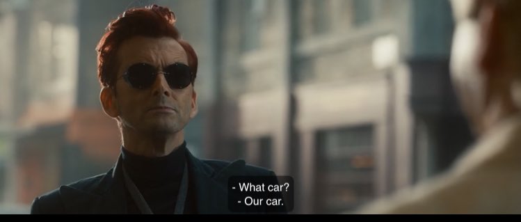angvlicas's tweet photo. THE WAY THE THINGS OF EACH OTHER ARE BECOMES “OURS” I LOVE THIS GAYEST SHIT WITH ALL MY HEART 
#GoodOmen2 #GOODOMENS2 #GoodOmens2Spoiler https://t.co/yzK7sLUb2l