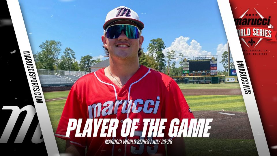reaganchomel35's tweet photo. 2 outings this week, 2 wins total 10inn 4H 1ER 9K’s 2BB @maruccidugout and @BatonRouge never disappoint Back2Back #MarucciWS Champs #inorintheway #maruccifamily #9against1Mentality @2DsportsLA @adamdunn_44 @chris_schultea @BryanWebb4 @CoachDavisSMHS @CoachJ_Gonzalez @RecruitMETx https://t.co/WZk3XKHaav