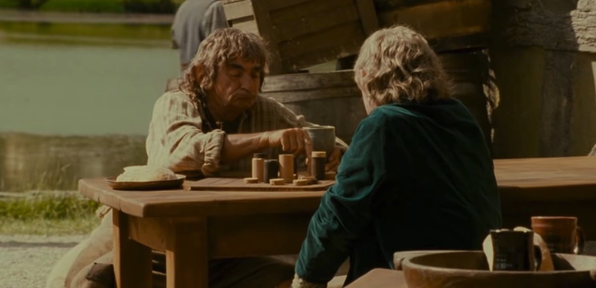 myelessar's tweet image. my dream job is actually just… hobbit