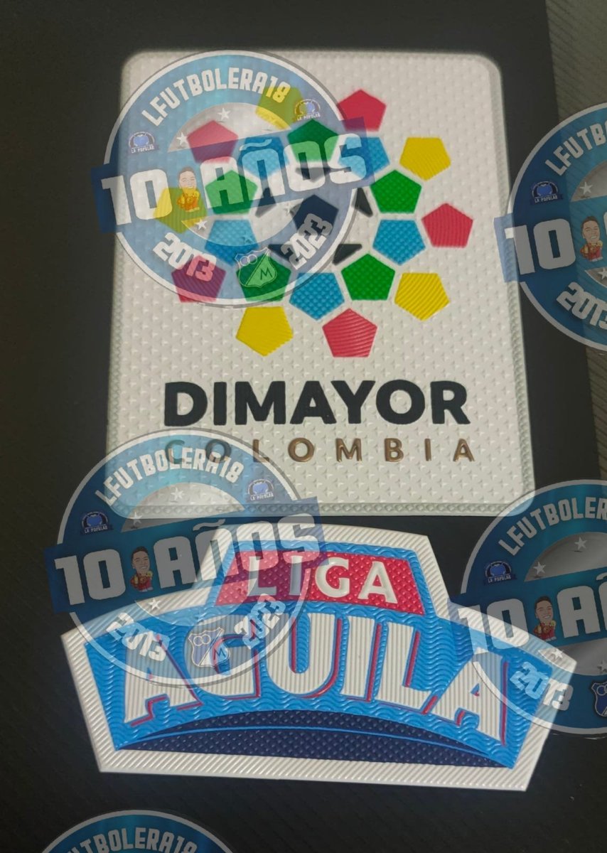 LFutbolera18's tweet photo. Dorsales 2017 +parches liga y dimayor 0-1-2-3-4-5-6-7-8-9
parche campeón 2017
escudo 
parches 2023
dorsales 2010 escudo
personalizamos, restauramos.

#10AñosLfutbolera18 
#WhatsApp3228883377 😅
#MadeInChircales https://t.co/7n87tWWJPM