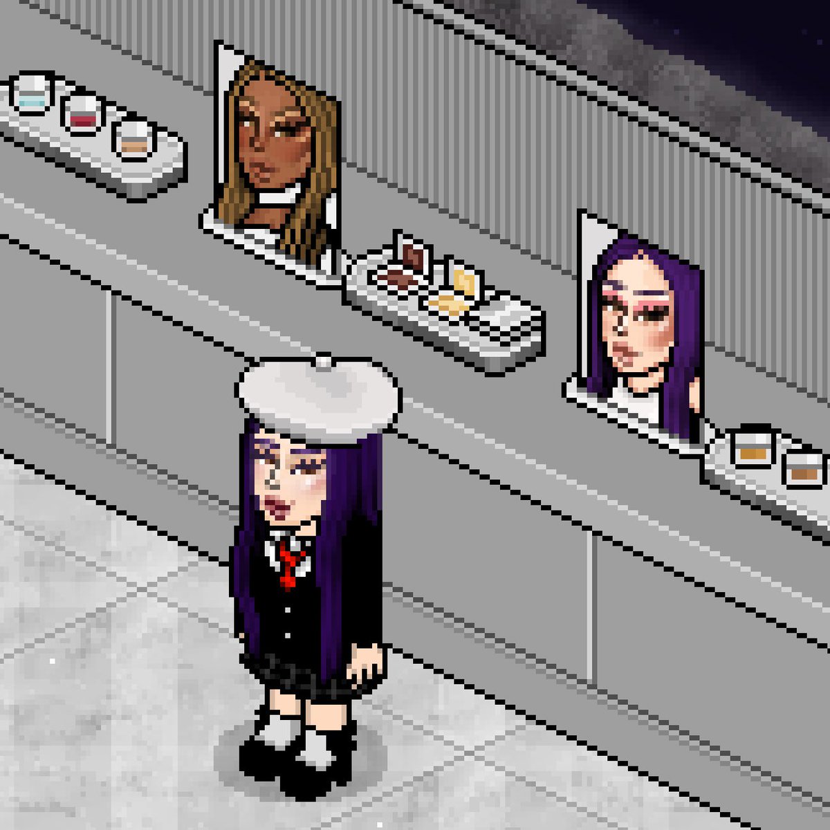 Tomorrow! ✨🔭
#Leabeauty 
Habblet.city 
19hBR 🇧🇷/ 5pmCOL 🇨🇴/ 23h PT 🇵🇹