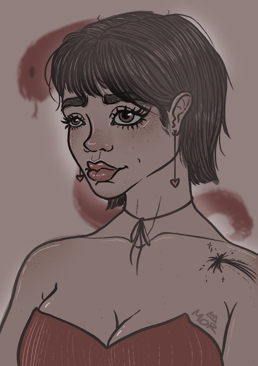 morbidart1's tweet photo. Quick sketch from tonight #procreateart #procreate #illustration #XTwitter #speedpaint https://t.co/e52RxjhjAz