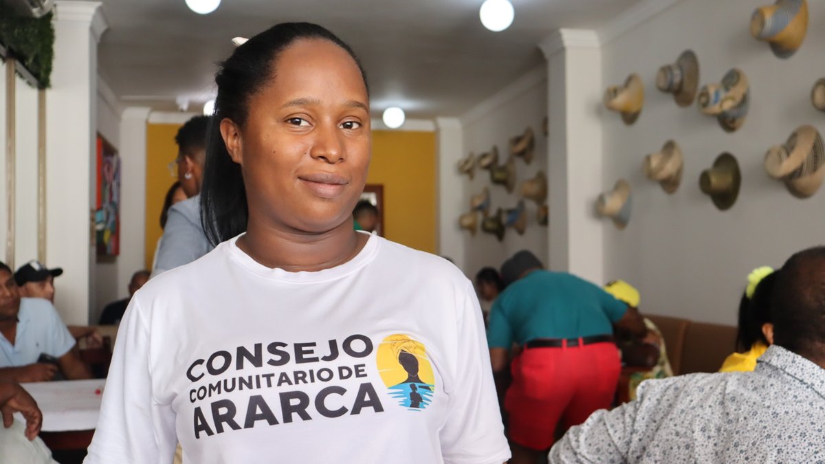 Conpa_paz's tweet photo. ❤️💚🖤 #SomosCONPA||Continuamos en el Encuentro de Consejos Comunitarios del Caribe en el que participan delegados y delegadas de 31 organizaciones étnicoterritoriales presente en los siete departamentos de la región.
#CONPACaribe #PuebloNegroCaribe https://t.co/Vm9LSeOXkA
