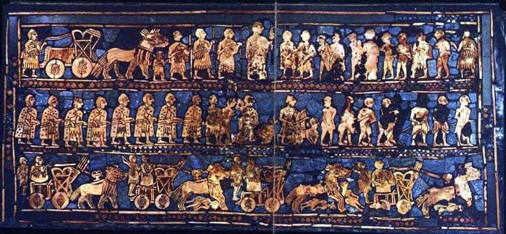 EdmondHWollmann's tweet image. The #Standard of #Ur. #Sumeria.