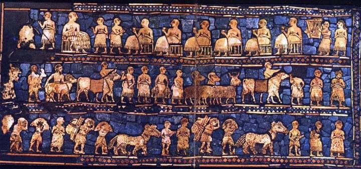 EdmondHWollmann's tweet image. The #Standard of #Ur. #Sumeria.