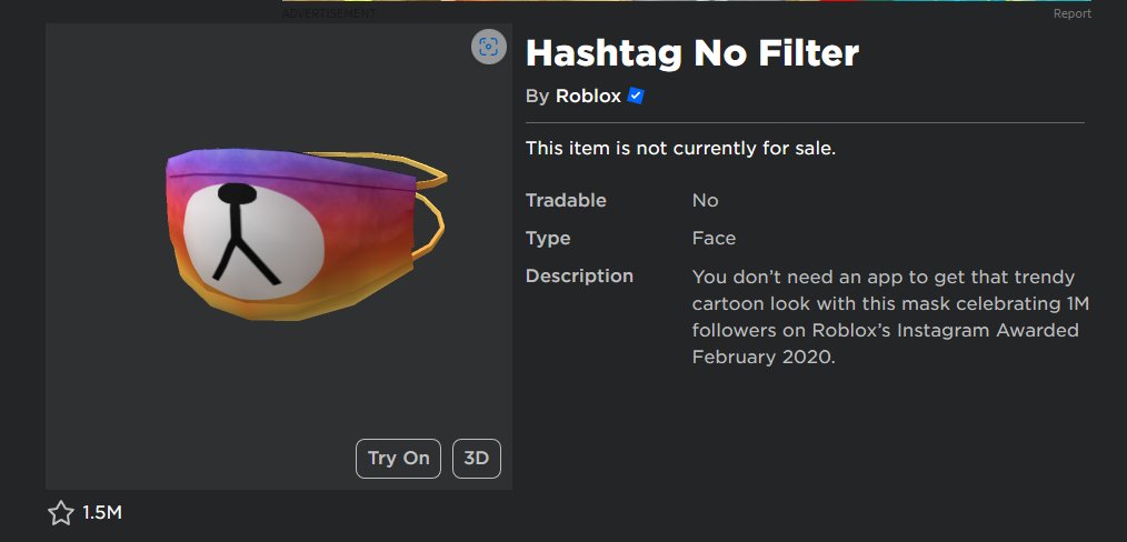 How to Get Hashtag No Filter in Roblox