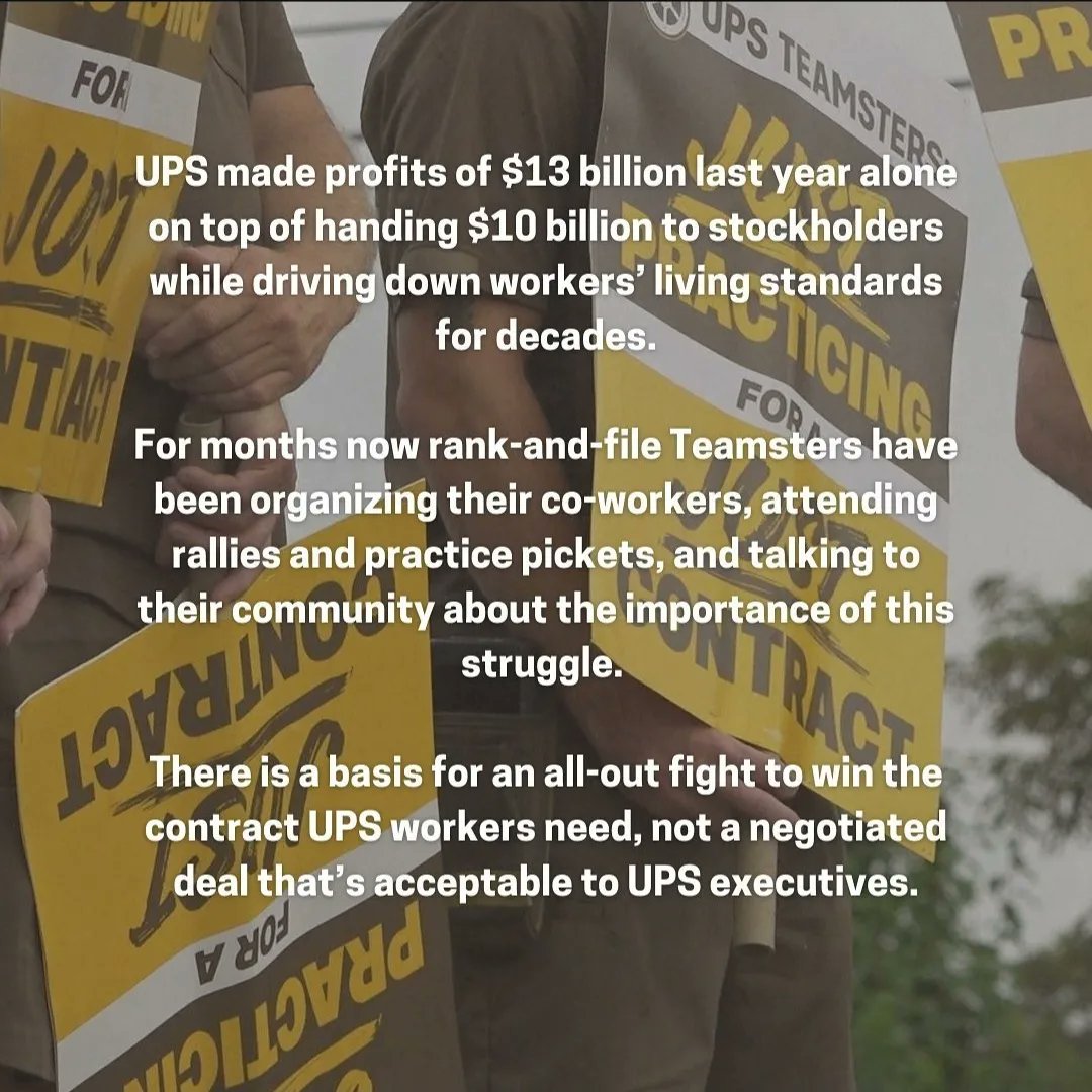 nctriangle_salt's tweet photo. Register now! (see registration link in post photo or on Workers Strike Back website)

#ups #teamsters #union #strike #voteno https://t.co/jJiT5Cnera
