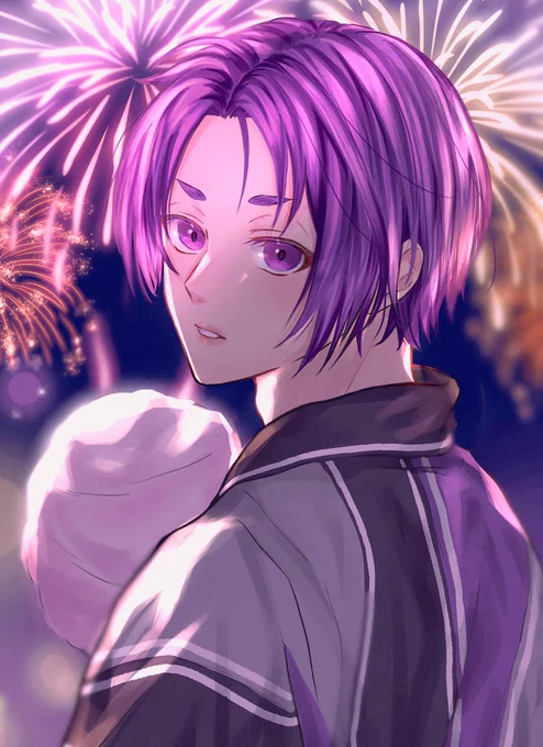 顔と色塗りの練習で描いたro… 