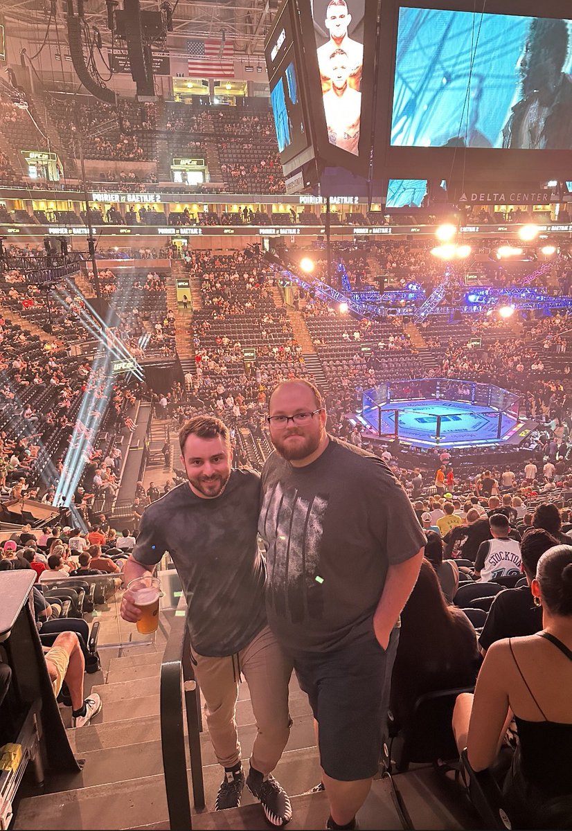 UFC 291 with the controller player I carried for years