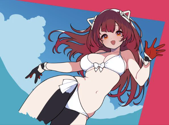 雲結構頑張って描いたのにてっぺんロゴで潰れるの勿体無いな...いや、他に置くとこ無いけどさ... 