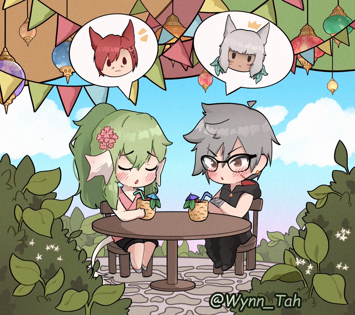 They’re sharing their romantic woes…