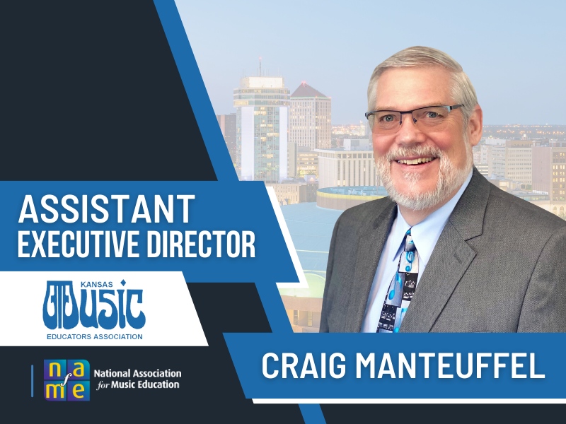 KMEA is pleased to name Craig Manteuffel as Assistant Executive Director. More information at ksmea.org/craig-manteuff…. #kmea #kmea2023 #executive #director #leadership