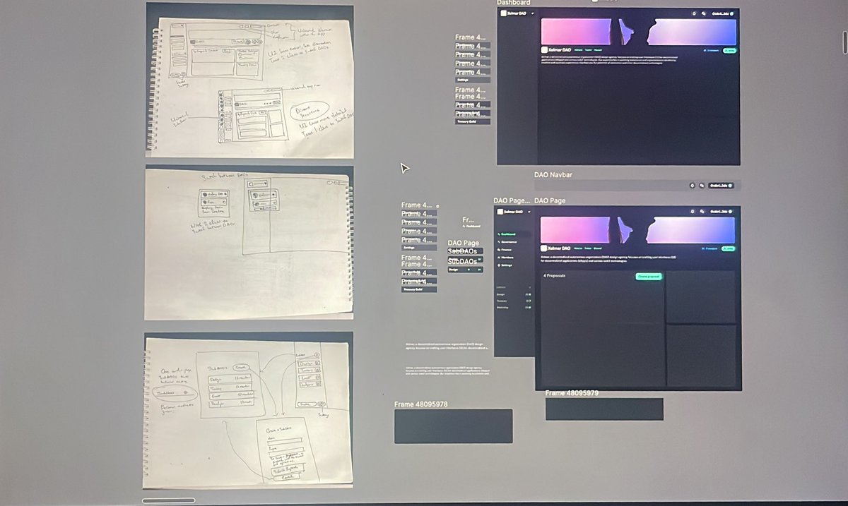 israelrex's tweet photo. Exploring low-fi mock-ups ⚡️

#design #ux #ui #wireframing #uiux #product #dao #web3 https://t.co/GmoksNfgwD