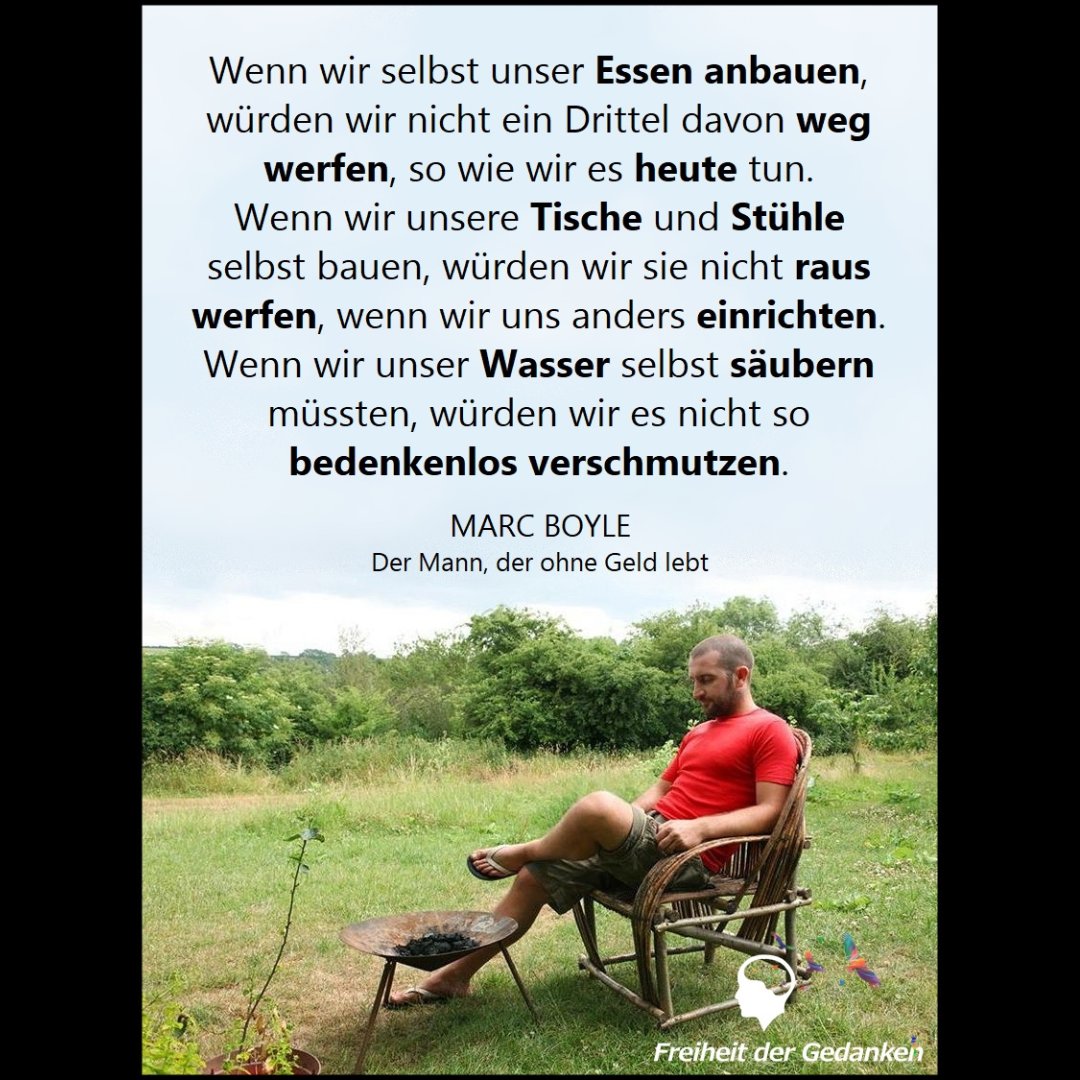 anitarockarazza's tweet image. Wahre Worte 
#logisch #wahreworte #weisheit #zitat #selbstversorger #lebenohnegeld #essen #menschen