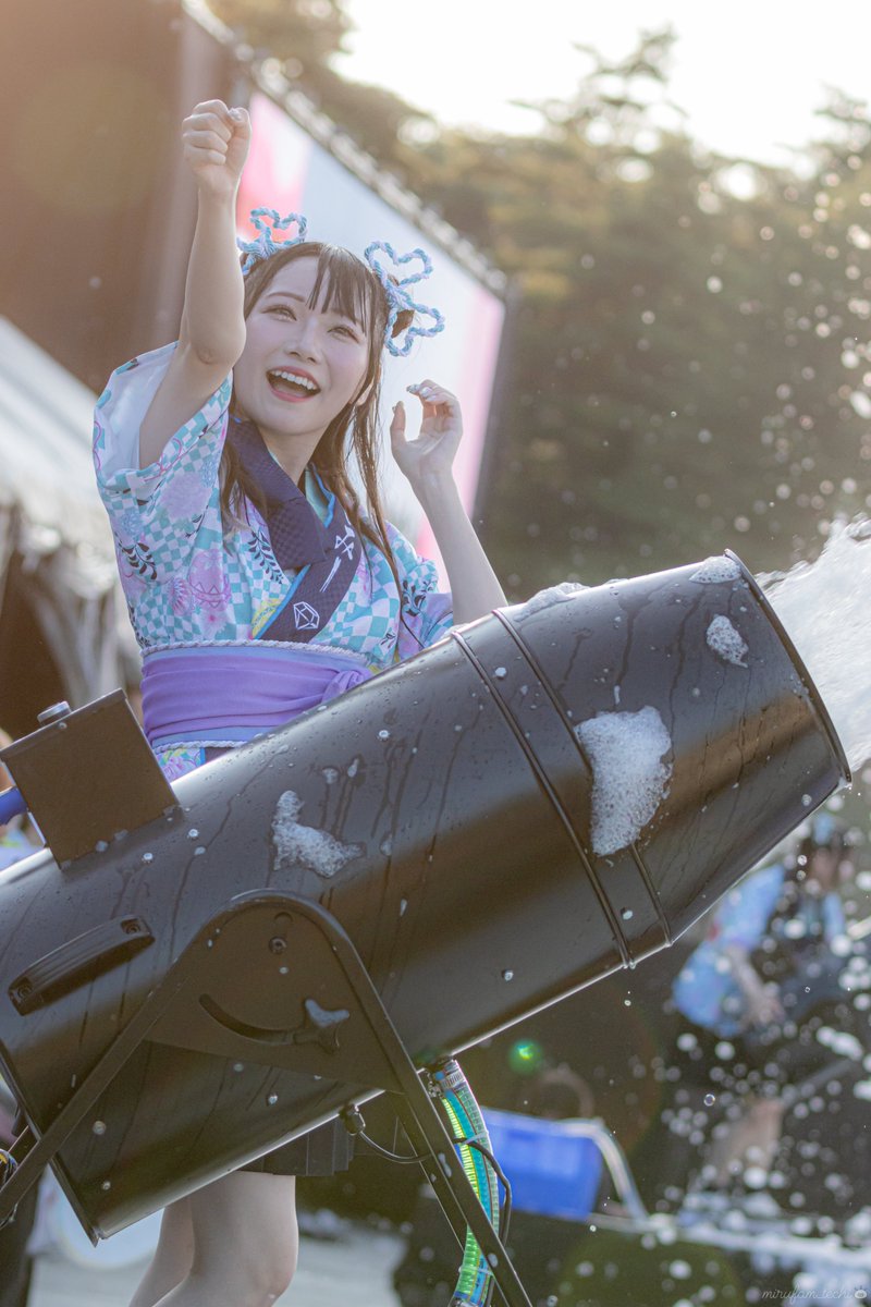 camera_techi's tweet image. 2023 07.29 
イコノイジョイ2023
@富士急ハイランドコニファーフォレスト

ねじりはちまきアレンジハートかわいい💜

#本田珠由記   @honda_miyuki_ ちゃん
#みるてん
#ノイミー
#ノイミー_カメコ 
#イコノイジョイ2023