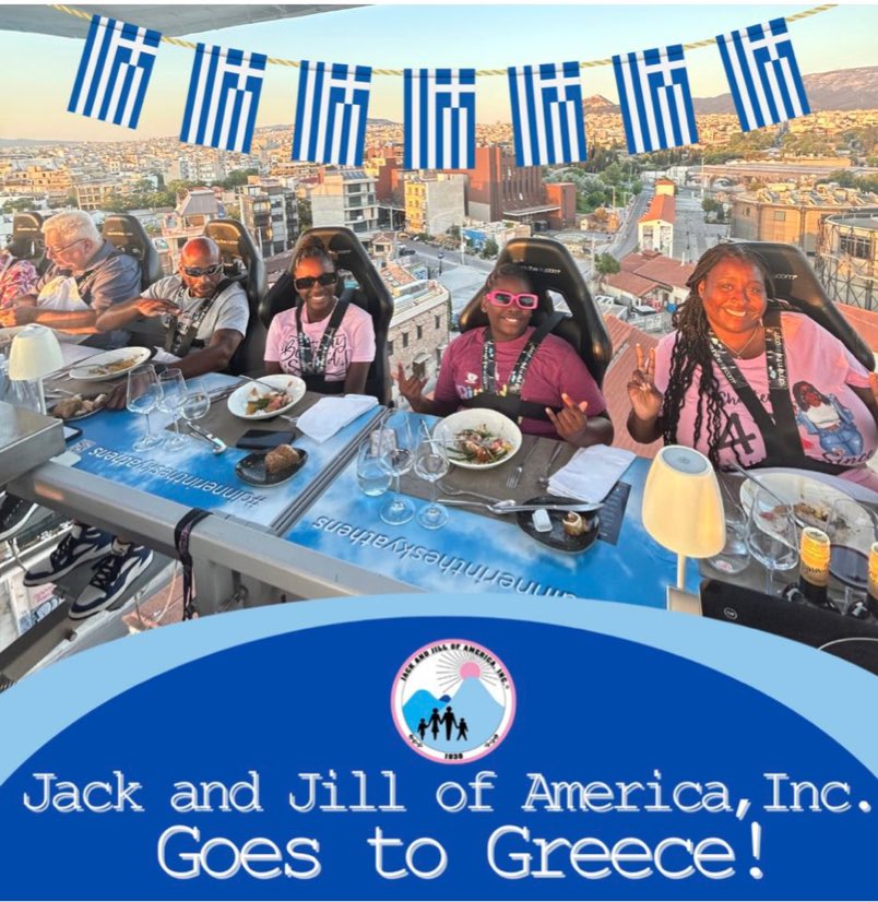 NHCJJ's tweet photo. Bon Voyage to a few of our National Harbor Families
who are at the 2023 National Cultural Trip to the Greek Isles: The Jack and Jilliad Greek Odyssey: A Sail Through History. https://t.co/1Dsh6BkWkG