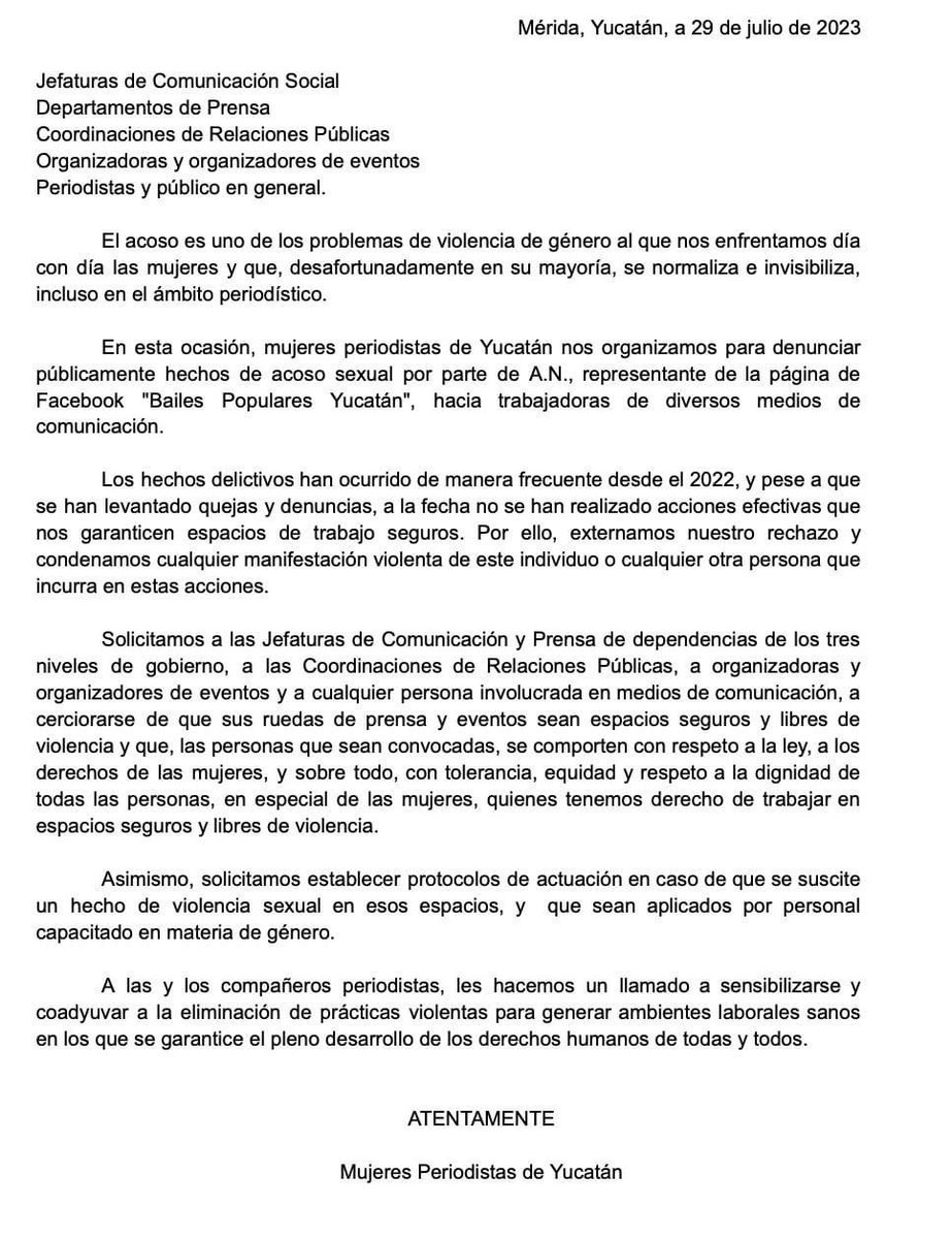Mérida VIP tweet media