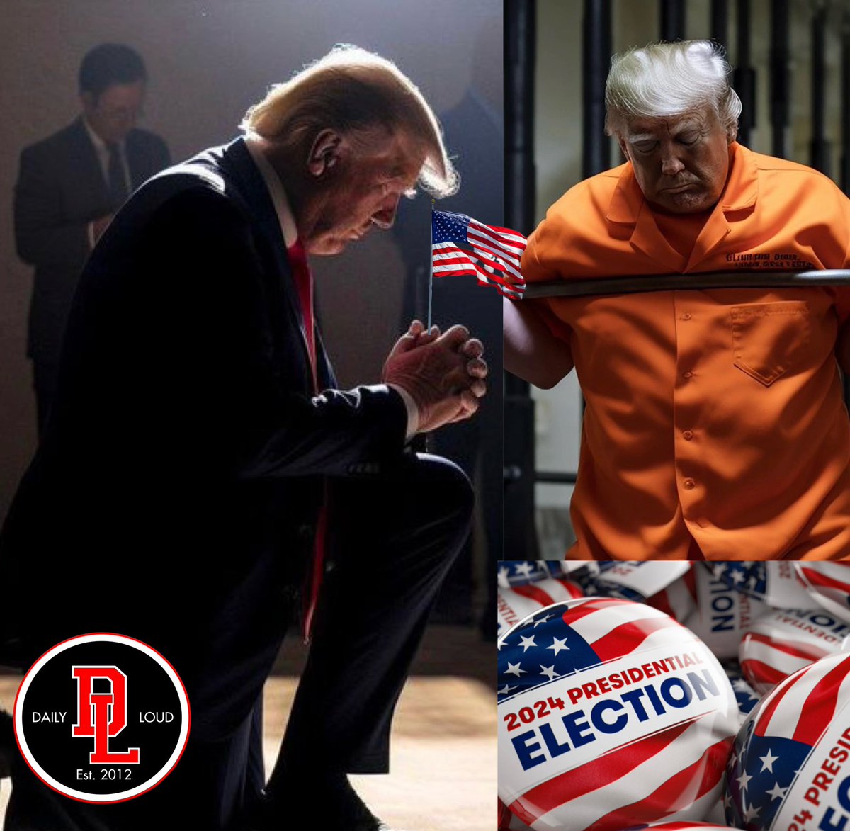 UPDATE: Donald Trump says he’s running for president from prison if he’s convicted 😳