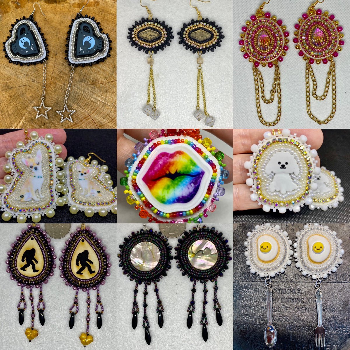 So many pretties in my shop! Tell Auntie! Free shipping even to Canada w code YODA!
@NDNbeadmarket @IndigenousBeads 

look-beadwork.myshopify.com