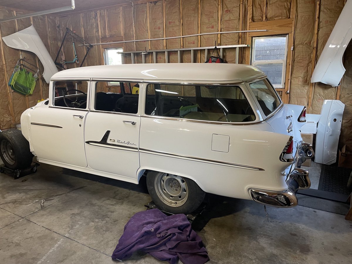 bobbyturnbow's tweet photo. New Addition! 1955 Bel Air Wagon!!  If you can’t live without it ? Message Me. https://t.co/d07uWnNSjt