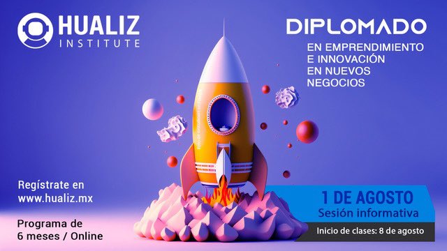 El primer diplomado de Hualiz Institute ya está aquí. 
Regístrate a la sesión informativa.
ad.hualiz.institute/diplomado-empr…