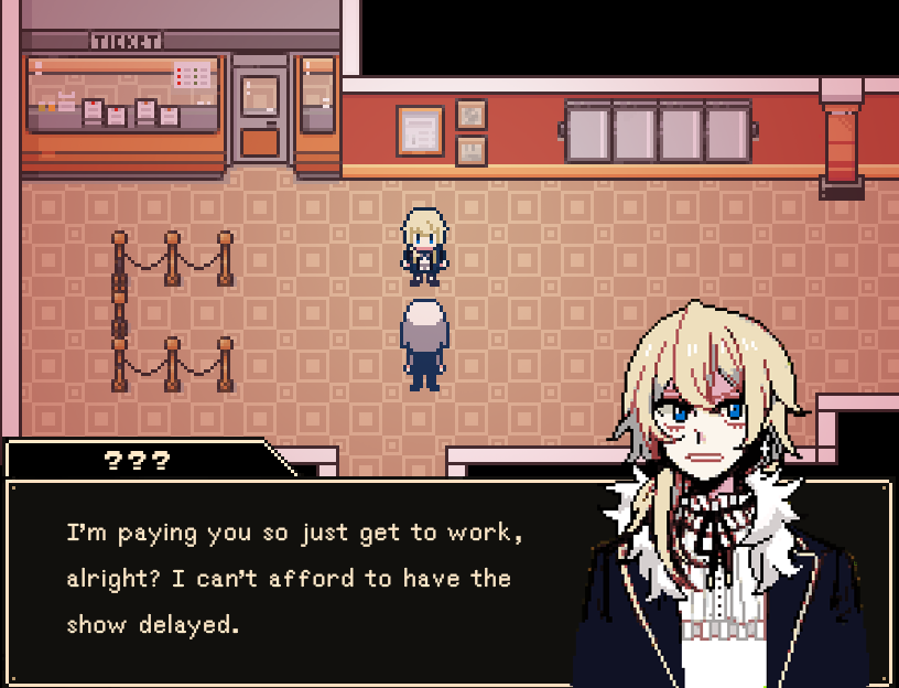 spicatxt's tweet photo. The client for episode 2...far more characters this time.  #screenshotsaturday #silverthread https://t.co/zJoqF1ML1C