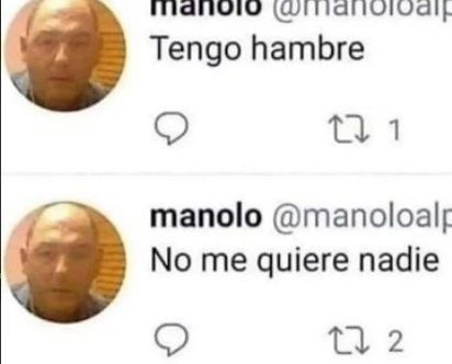 Memakker's tweet photo. mi personalidad basada en dos tuits de manolo https://t.co/O9lcfYmuZN