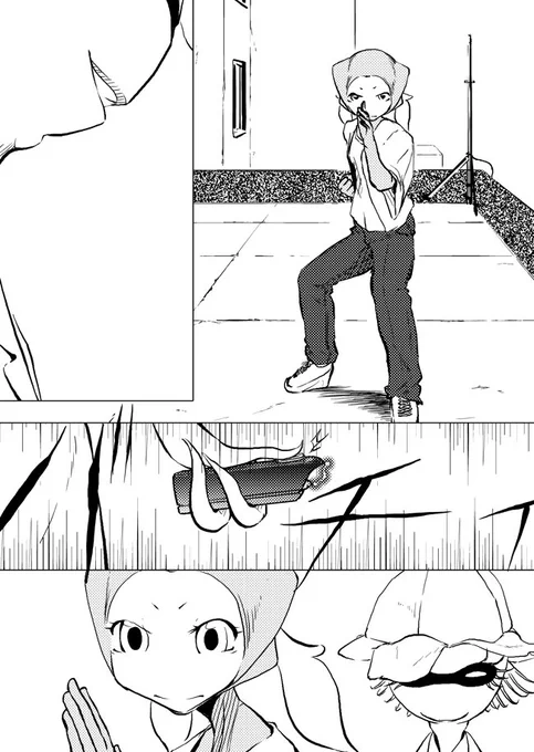 #おまえらの渾身の戦闘シーンを貼れ
オリジナルならこれかしら
敵の瞬間移動能力をあらかじめ予測していた前提の一幕。 