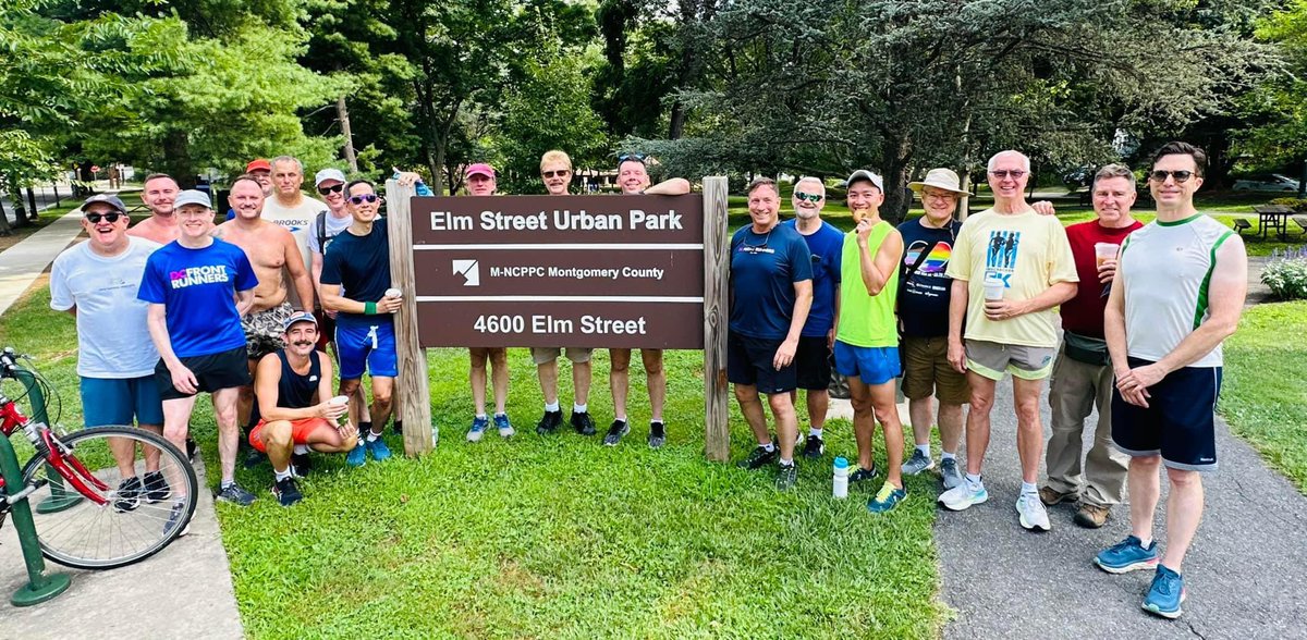 Every few months we travel to a new venue for one of our regular Saturday events. This morning our runners and walkers beat the heat (and the storm) on special location from Bethesda, MD along the scenic #CapitalCrescent Trail — a club favorite! Thanks to all who joined us today!