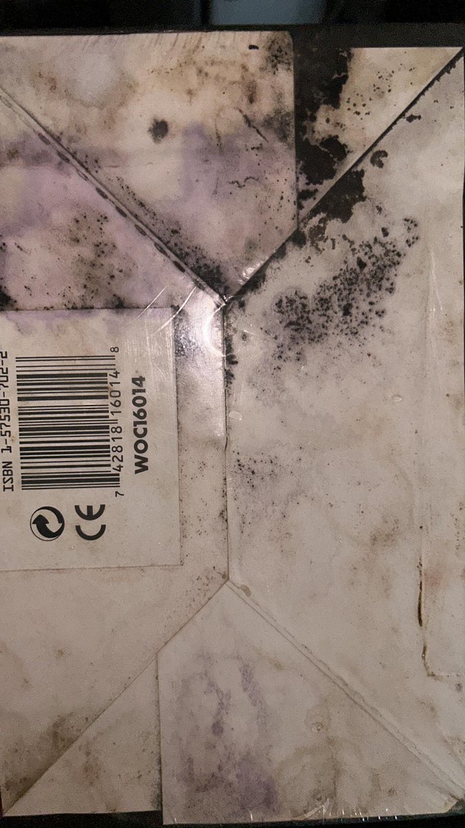 MissouriMTG's tweet photo. Got put on to a massive magic collection,  but mold has damaged all the boxes in storage #mtggore https://t.co/siGxUgtTUJ