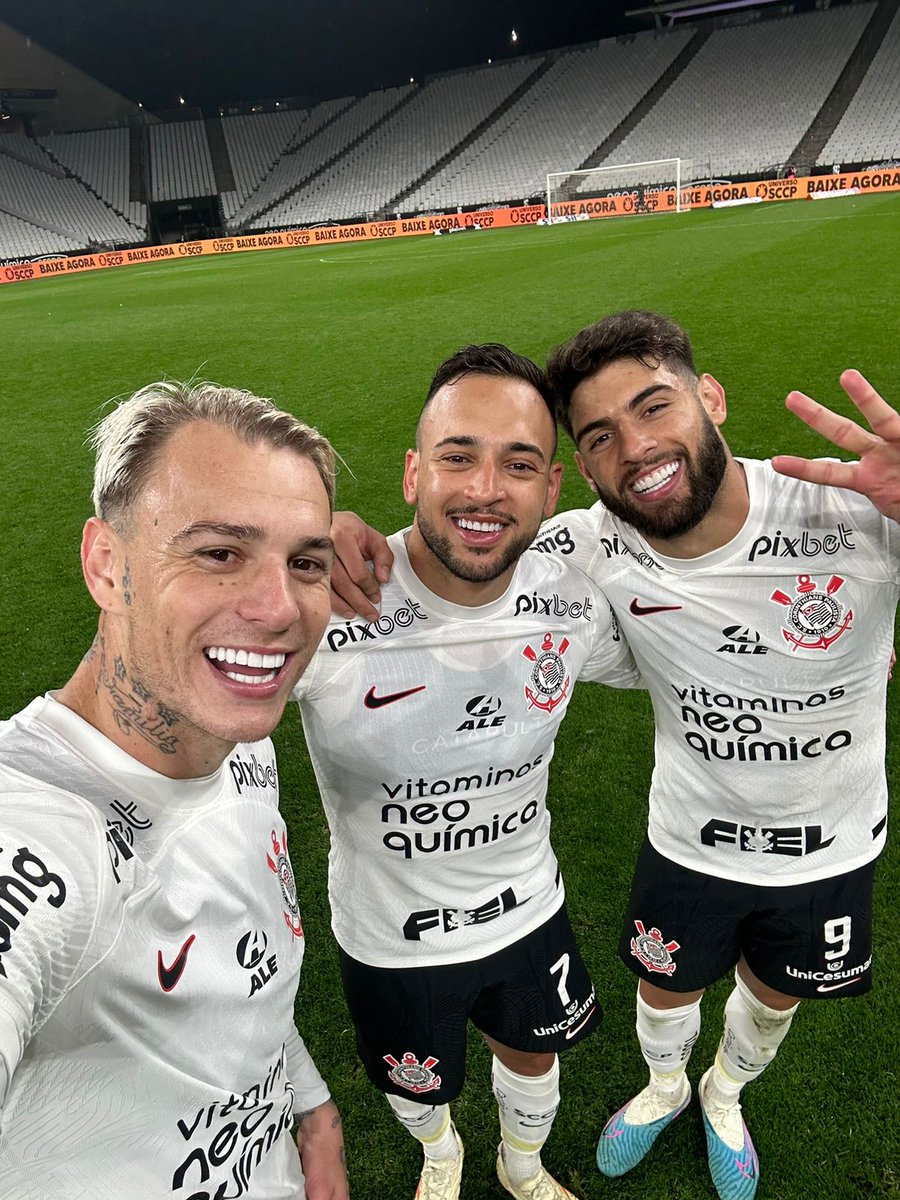 Os artilheiros do dia! 👊 🤳

#DiaDeCorinthians
#VaiCorinthians