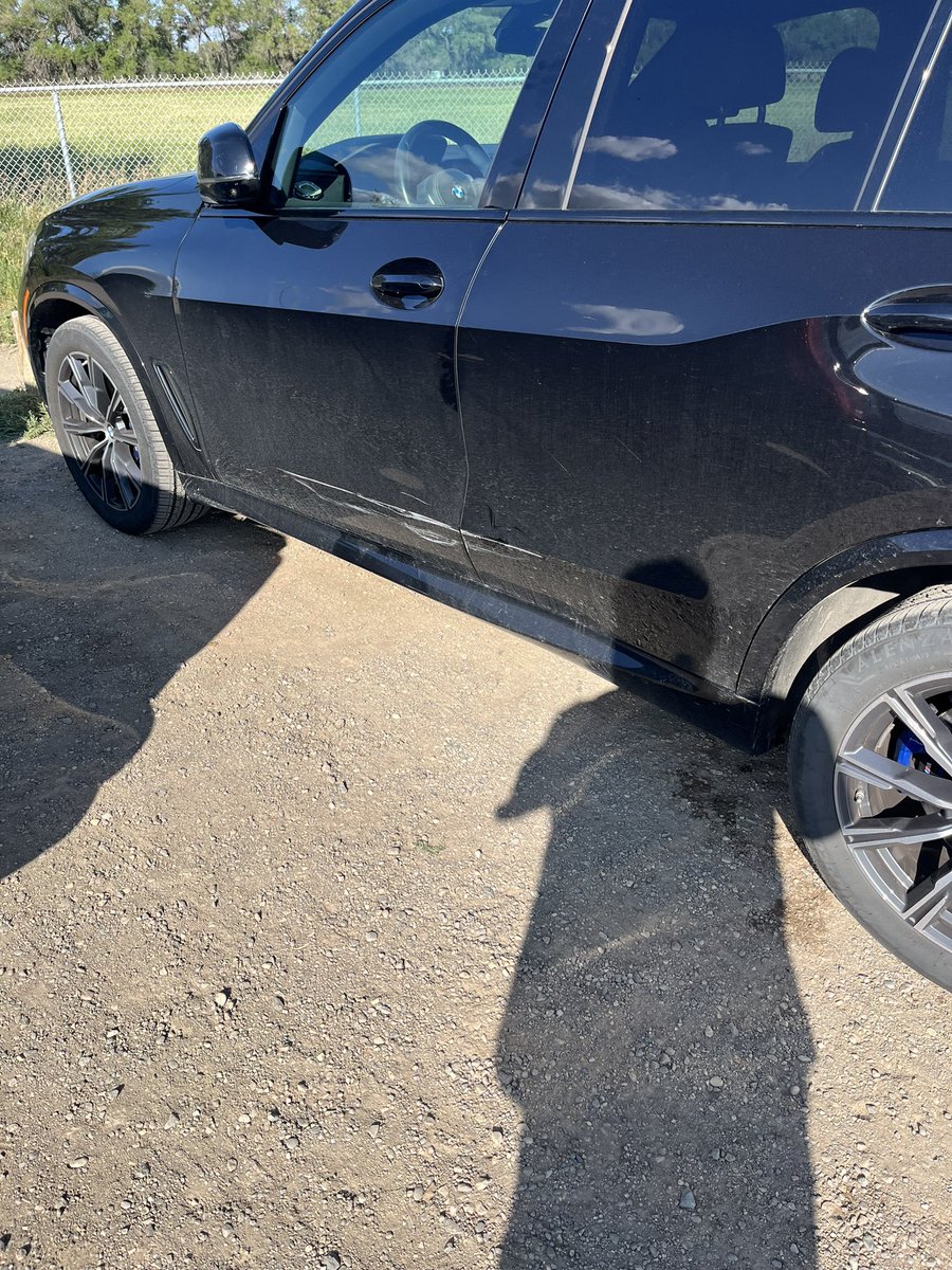 Whoever sideswiped my X5 in the Sutherland dog park I would appreciate it if you would fess up. Anyone else that maybe saw the culprit please contact me. #hitandrun #sutherlandogpark