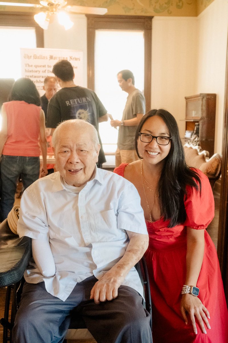 stephaniedrenka's tweet photo. “Sure, why not?” - “Uncle Buck” Jung, Golden Gate Foods ❤️ #LeftoverDallas #OurLegacyIsHere @dfwasianhistory https://t.co/Hqp1QdCc2N