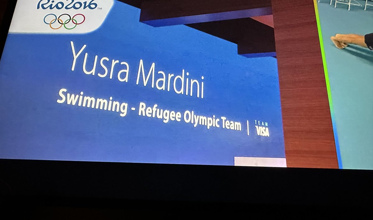 Frodo1977's tweet photo. The Swimmers @Netflix is highly recommend 💙 @YusraMardini is a #CrazyAboutWater leader 🙏🏽 #PlanetWater follow and strengthen her foundation. #Respect #SwimmableRivers #Leadership https://t.co/kPXV5Pgqog