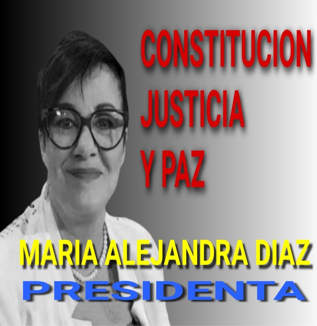 POR LA TRANSFORMACIÓN DEL SISTEMA DE JUSTICIA CONTRA LA CORRUPCIÓN Y LA IMPUNIDAD
MARIA ALEJANDRA DÍAZ
PRESIDENTA 2024
#MariaesPuebloPresidenta
#NosTocaLuchar
#SalvemosLaRepublica
.<a href="/MariaesPueblo/">María Alejandra Díaz Marín🐞🦗🦎🐝🐜</a>